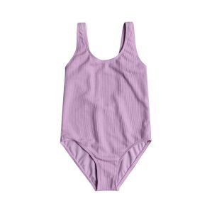 Jednodielne detské plavky Roxy ARUBA RG fialová farba