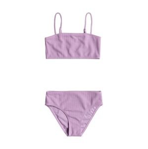 Dvojdielne detské plavky Roxy ARUBA RG fialová farba