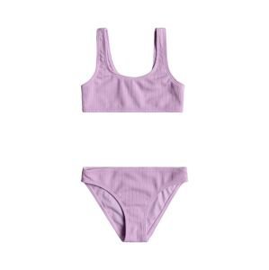 Dvojdielne detské plavky Roxy ARUBA RG fialová farba