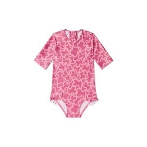 Jednodielne plavky pre bábätká Tous ružová farba