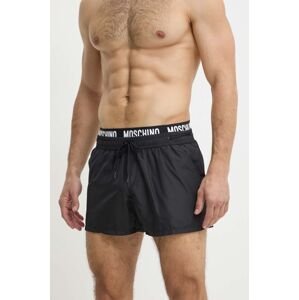 Plavkové šortky Moschino Underwear čierna farba, 241V3A42229301