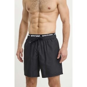 Plavkové šortky Moschino Underwear čierna farba, 241V3A42459301