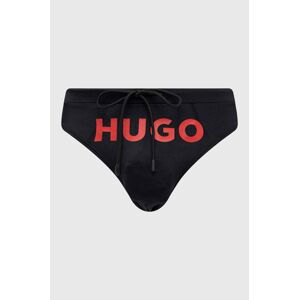 Plavky HUGO čierna farba