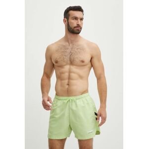 Plavkové šortky Hummel hmlNED SWIM SHORTS zelená farba, 227641