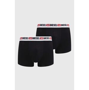 Boxerky Diesel 2-pak UMBX-SHAWN-TWO PACK BOXERS pánske,čierna farba,00S9DZ.0AMAL