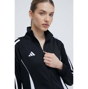 Tréningová mikina adidas Performance Tiro24 čierna farba, s nášivkou, IJ9961