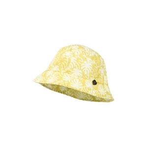 Detský bavlnený klobúk Jamiks GASPARD žltá farba, bavlnený