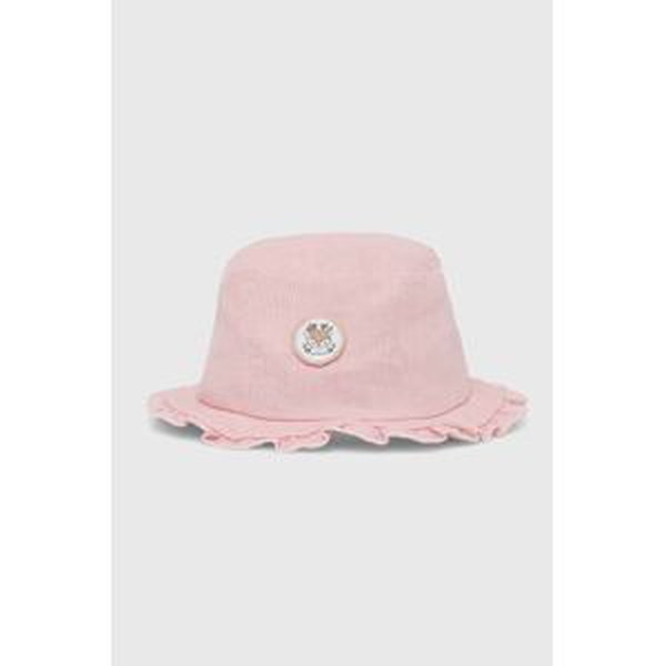 Detský klobúk Jamiks MAUD ružová farba