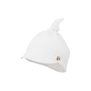 Detská bavlnená čiapka Jamiks VAGABOND biela farba