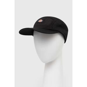 Šiltovka Dickies FINCASTLE CAP čierna farba, s nášivkou, DK0A4YPC