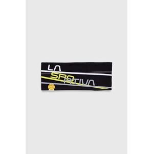 Čelenka LA Sportiva Stripe čierna farba