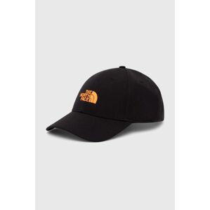 Šiltovka The North Face Recycled 66 Classic Hat čierna farba, s nášivkou, NF0A4VSVUIF1