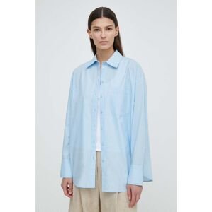 Bavlnená košeľa 2NDDAY 2ND Didier TT - Cotton Delight dámska, voľný strih, s klasickým golierom, 2242130257