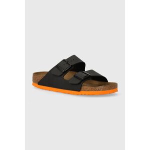 Detské šľapky Birkenstock Arizona Kids BF Desert čierna farba