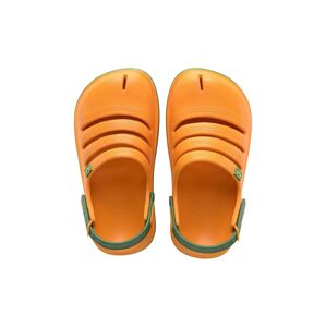 Detské šľapky Havaianas KIDS CLOG BRASILP oranžová farba