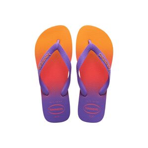 Žabky Havaianas TOP FASHION dámske, fialová farba, na plochom podpätku, 4137258.6024