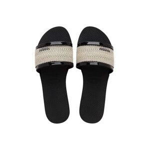 Šľapky Havaianas YOU TRANCOSO PREMIUM dámske, čierna farba, 4146063.0090