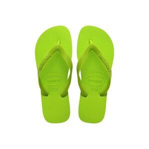 Detské žabky Havaianas TOP LEMONREEN zelená farba