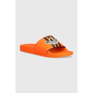 Šľapky adidas Originals Adilette pánske, oranžová farba, ID5788
