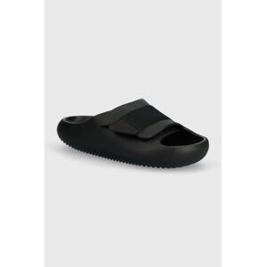 Šľapky Crocs Mellow Luxe Recovery Slide čierna farba, 209413