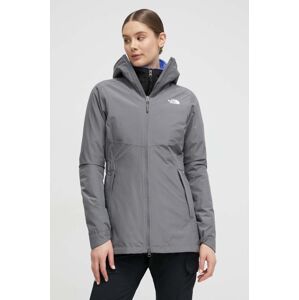 Turistická bunda The North Face Hikesteller Parka Shell šedá farba