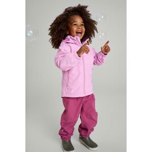 Detská nepremokavá bunda Reima Kallahti ružová farba