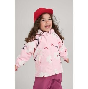 Detská nepremokavá bunda Reima Hete ružová farba
