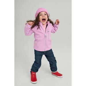 Detská bunda Reima Vantti ružová farba