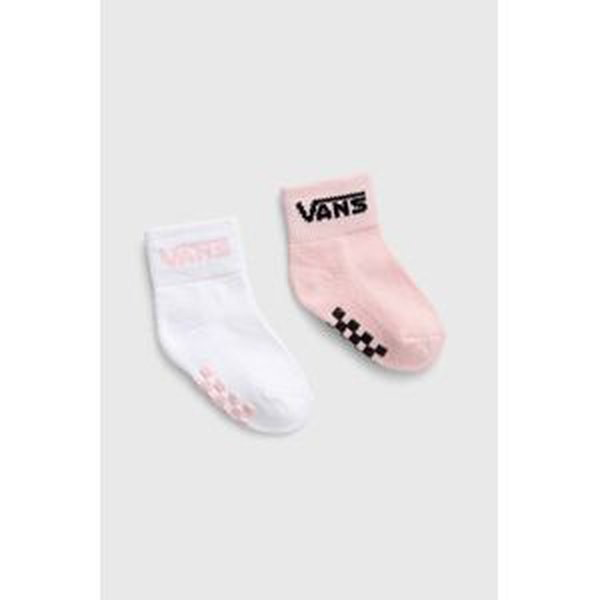 Detské ponožky Vans DROP V CLASSIC SOCK 2-pak ružová farba