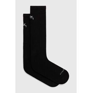 Ponožky A-COLD-WALL* Bracket Sock pánske, čierna farba, ACWMSK037
