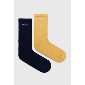 Ponožky Dickies NEW CARLYSS 2-pak tmavomodrá farba, DK0A4XJY