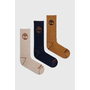 Ponožky Timberland 3-pak TB0A2PTZY851