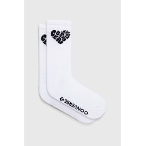 Ponožky Converse biela farba, E1267W