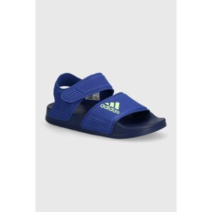 Detské sandále adidas ADILETTE SANDAL K tmavomodrá farba