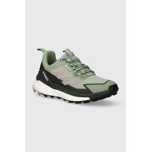 Topánky adidas TERREX Free Hiker 2 Low GTX dámske, zelená farba, IE5100