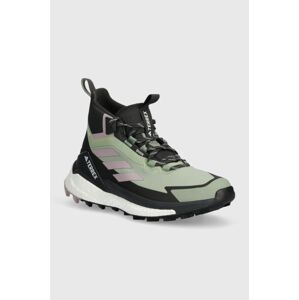 Topánky adidas TERREX Free Hiker 2 GTX dámske, zelená farba, IE5134