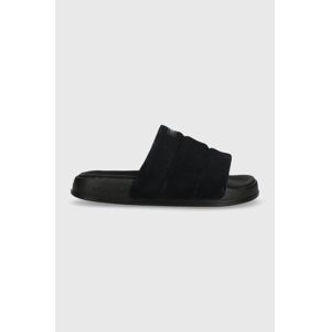 Šľapky adidas Originals Adilette Essential dámske, čierna farba, IF3576