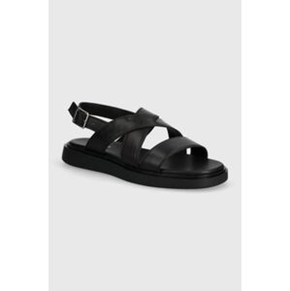 Kožené sandále Vagabond Shoemakers CONNIE dámske, čierna farba, 5757-401-20