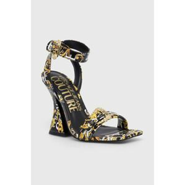 Sandále Versace Jeans Couture Kirsten čierna farba, 76VA3S36 ZS366 G89