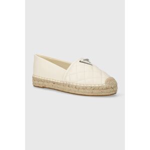 Espadrilky Guess JOLANDA béžová farba, FLGJOD LEA14