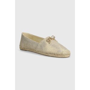 Espadrilky MICHAEL Michael Kors Nori zlatá farba, 40R4NRFP1D