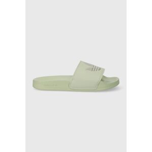 Šľapky adidas Originals Adilette Lite zelená farba, IE2991