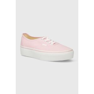 Tenisky Vans Authentic Platform 2.0 dámske, ružová farba, VN0A3AV8V1C1