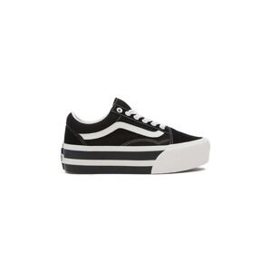 Tenisky Vans Old Skool Stackform dámske, čierna farba, VN0009PZBZW1