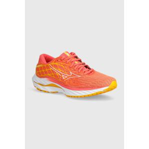 Bežecké topánky Mizuno Wave Inspire 20 oranžová farba, J1GD2444