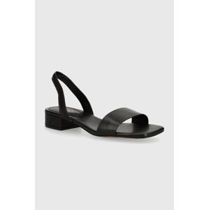 Kožené sandále Aldo Dorenna dámske, čierna farba, 13740417.Dorenna