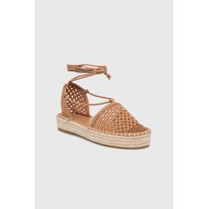 Espadrilky Aldo Picot hnedá farba, na platforme, 13741689.Picot