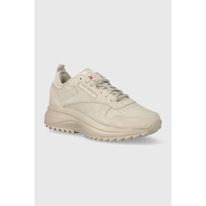 Kožené tenisky Reebok Classic Classic Leather béžová farba, 100074381