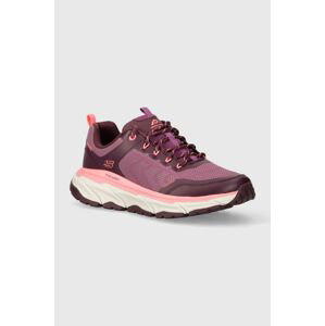 Topánky Skechers D'LUX JOURNEY dámske, fialová farba