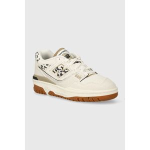 Semišové tenisky New Balance BBW550QA biela farba, BBW550QA